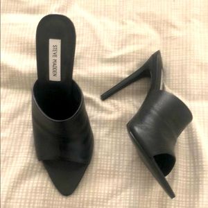 Steve Madden black mules brand new 8.5